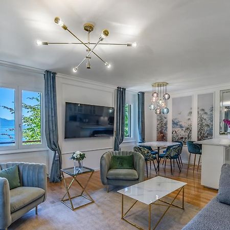 Soft Glam 1-Bedroom Appt - Lake & Mountain View Montreux Esterno foto