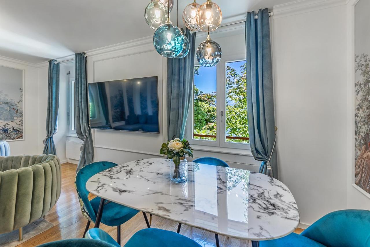 Soft Glam 1-Bedroom Appt - Lake & Mountain View Montreux Esterno foto