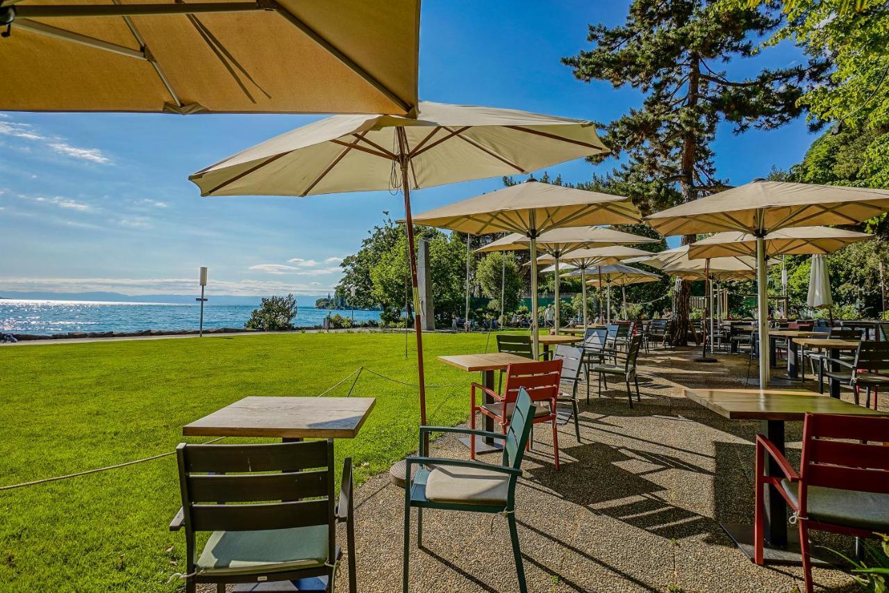 Soft Glam 1-Bedroom Appt - Lake & Mountain View Montreux Esterno foto